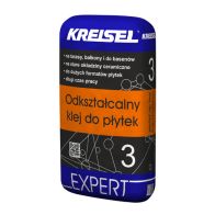 Kreisel specjalistyczny, odkształcalny klej do przyklejania wszelkich rodzajów płytek EXPERT 3, 25 kg