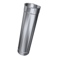 Rura prosta żaroodporna MKSZ Invest MK ŻARY Ø 130mm 1mb gr.0,8mm