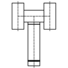 Deflektor typu "H" SWR Ø 100mm ocynk