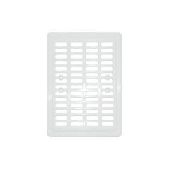 Kratka wentylacyjna uniwersalna 165x230 mm PVC