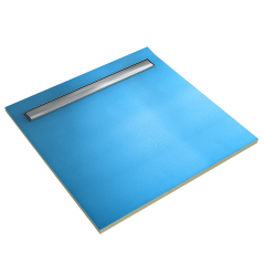 Botament LD płyta brodzikowa z odpływem liniowym - czterospadowa 4S 1200x1000 (40 mm)