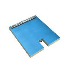 Botament LD-I płyta brodzikowa z odpływem liniowym zintegrowanym 900x900 (76 mm)