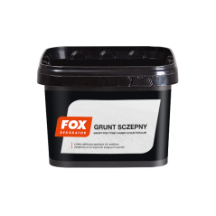 FOX GRUNT SCZEPNY 3kg grunt pod tynki i farby strukturalne