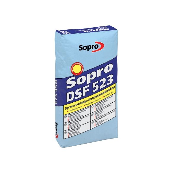 SOPRO zaprawa uszczelniająca elastyczna, jednoskładnikowa DSF 523, 4 kg